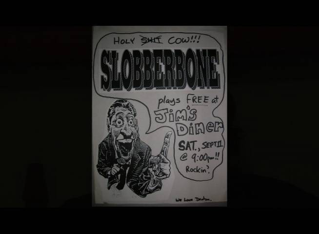 Slobberbone at Jim's Diner flyer