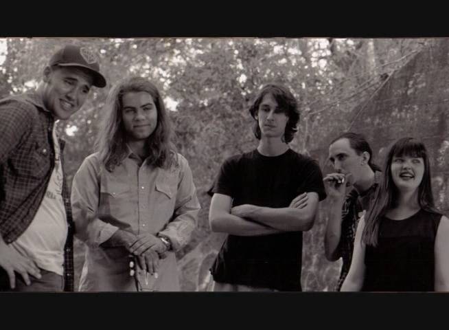 original Slobberbone band photo, circa 1993.
