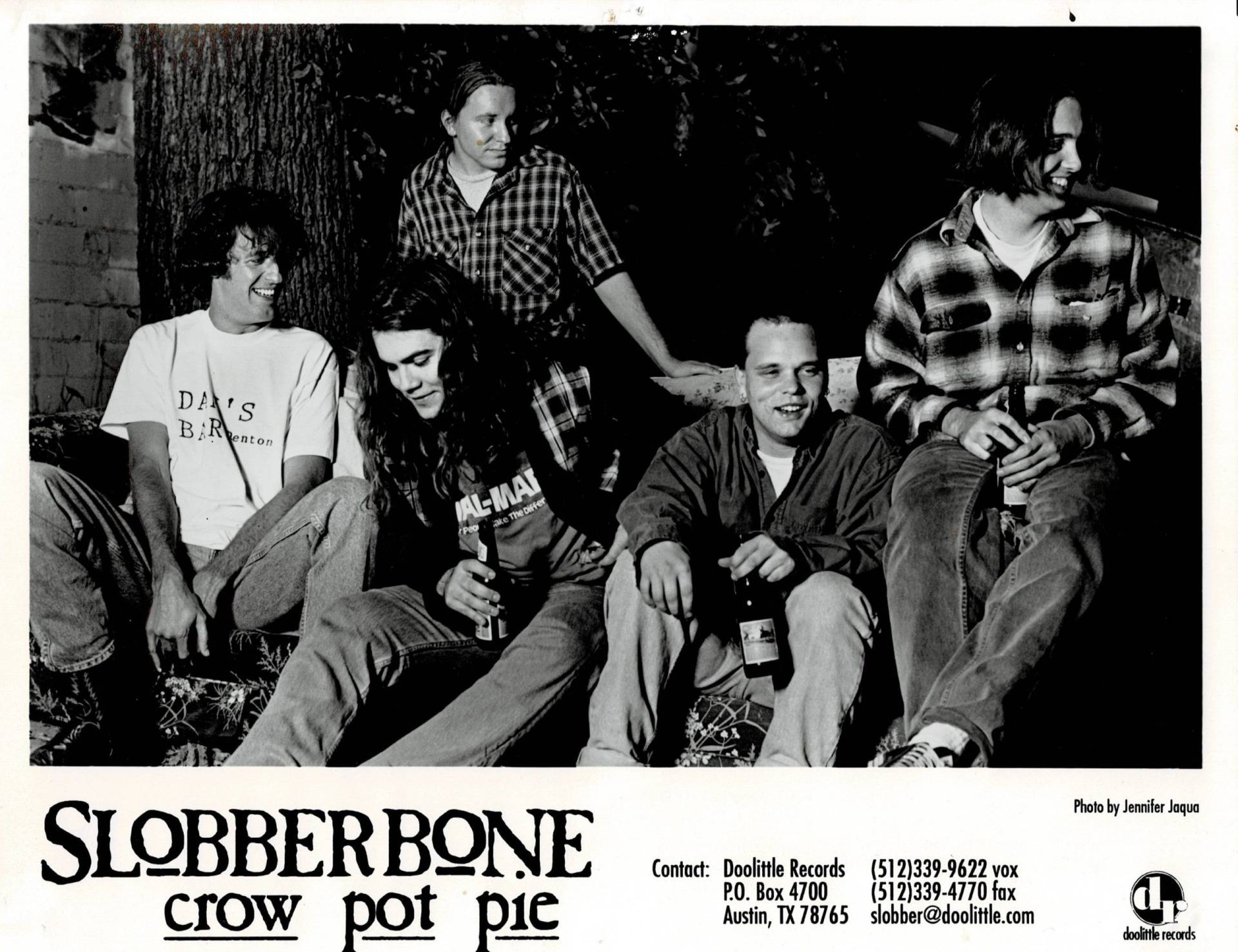 Slobberbone Crow Pot Pie Doolittle Records publicity picture.