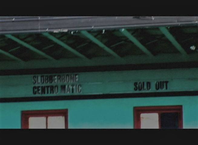 Slobberbone and Centromatic sold out marquee.